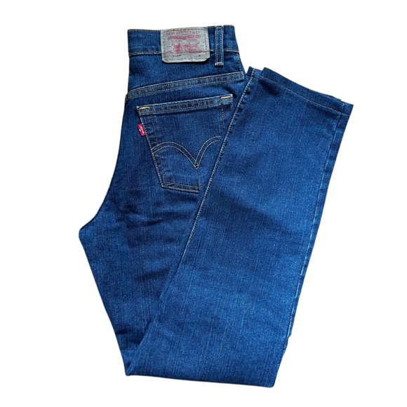 Levi’s Women’s Y2K 512 Classic Slim Stretch Tapered Medium Wash Sz 4 - Picture 2 of 7